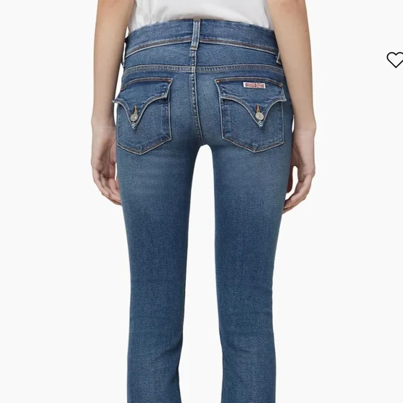 Hudson Women's Beth Baby Boot Cut Bean Blue Jeans, Size 32 - Picture 1 of 11